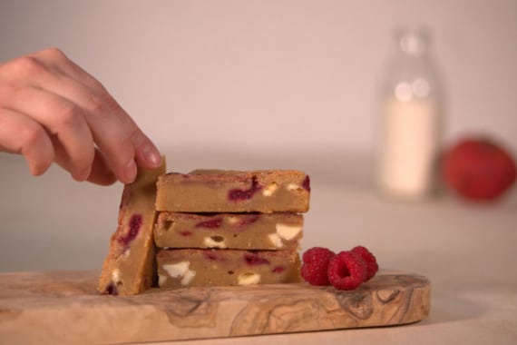 Raspberry blondie cadeau