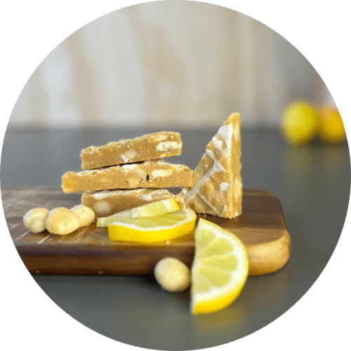 vegan lemon blondie rondje 2