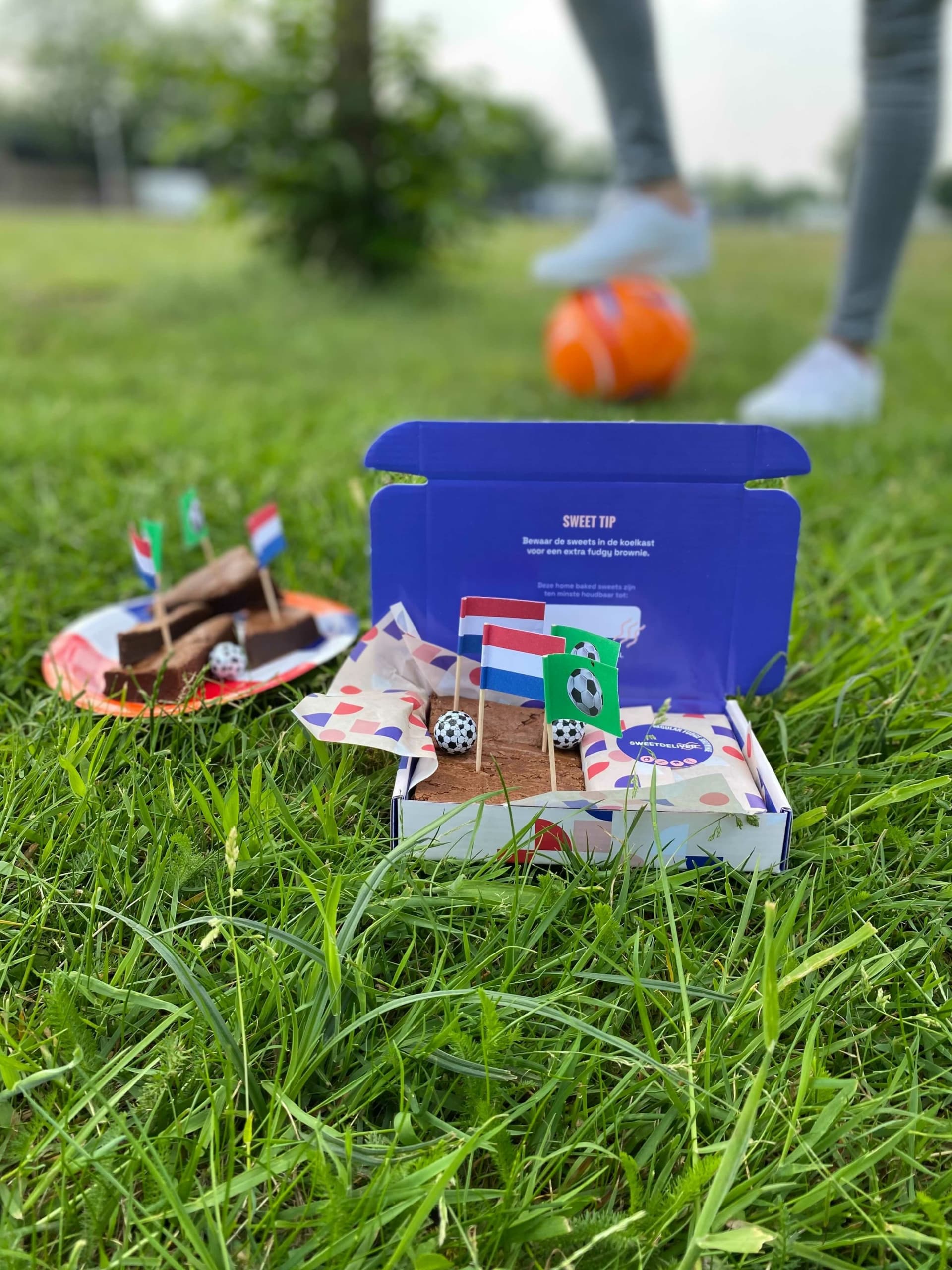 brownie box Speciaal voor het EK