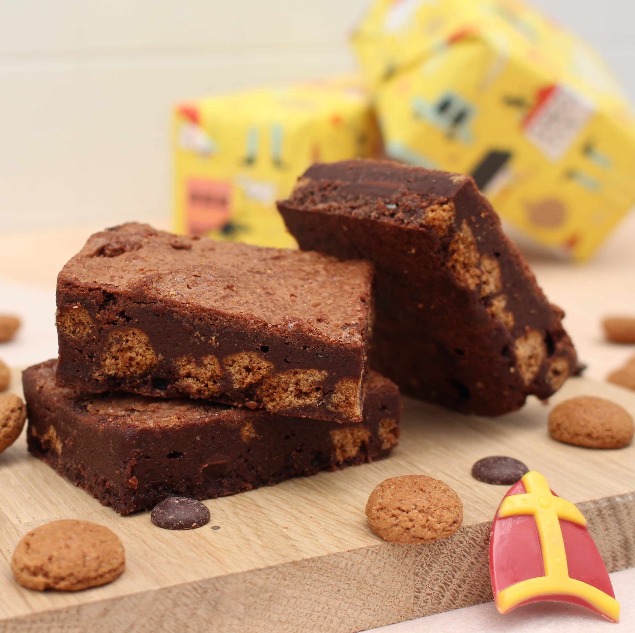 Sinterklaas brownie box